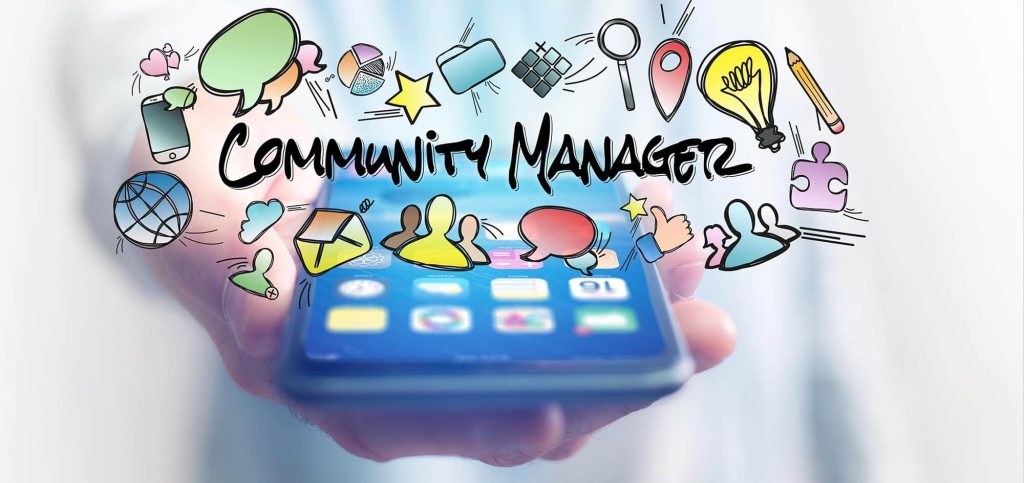 agence de community management -téléphone portable.